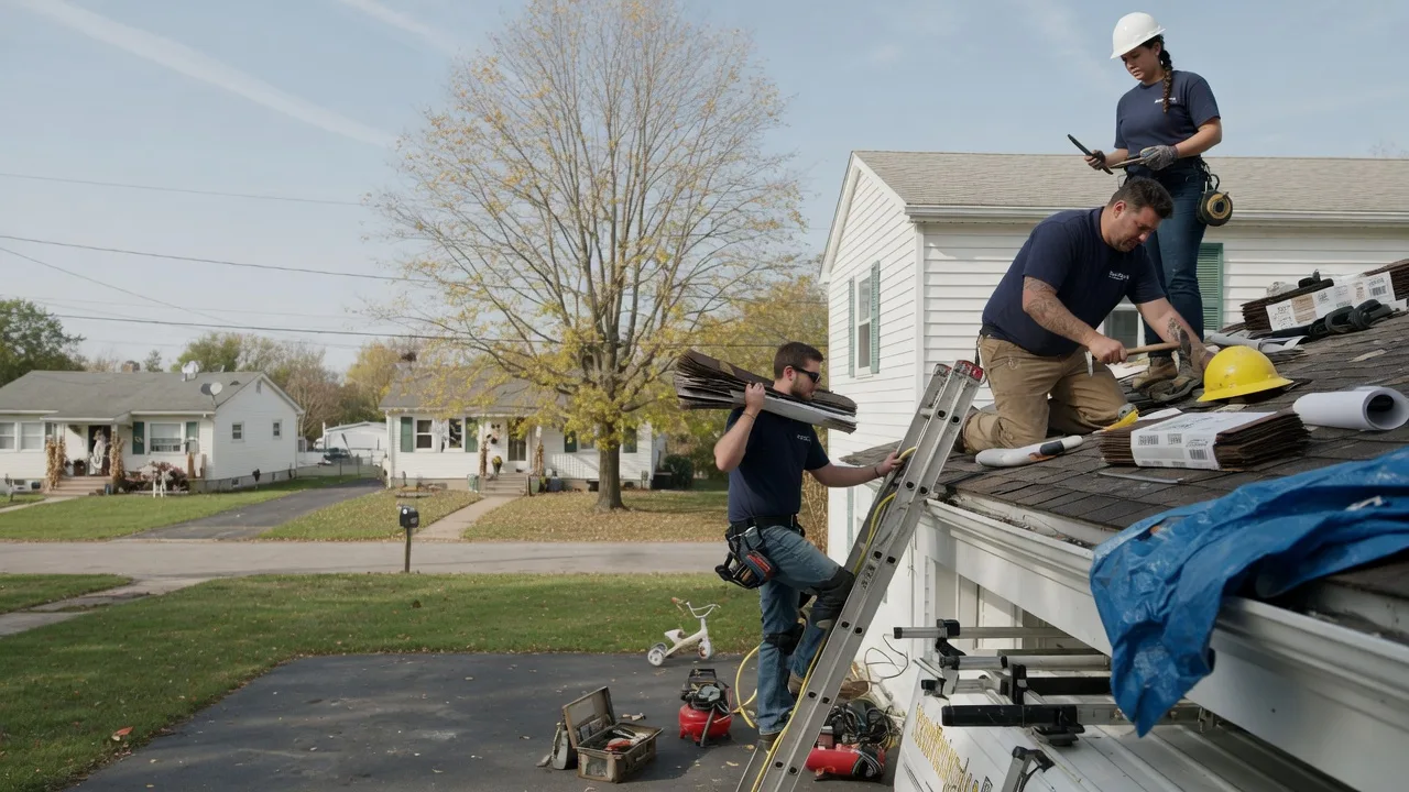 Local Roofing Contractors in Morral, OH near me